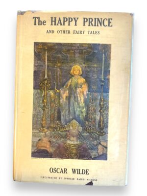 The Happy Prince by Oscar Wilde Illustrated First Edition 1913 RARE DUST JACKET