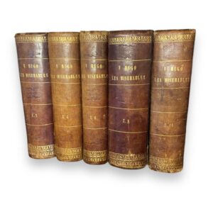 Les Miserables by Victor Hugo. 1st Printing. 1862. Five Complete Volumes.