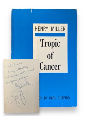 Tropic of Cancer Signed by Henry Miller