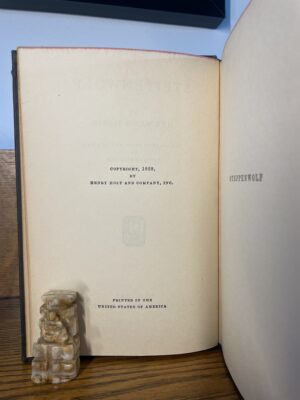 Steppenwolf By Herman Hesse,  First American Edition