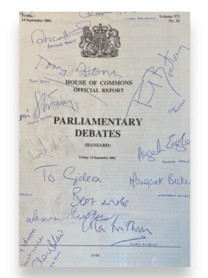 Signed By Parliament: A Debate on the September 11th Terrorist Attacks on America