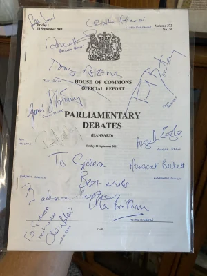 Signed By Parliament: A Debate on the September 11th Terrorist Attacks on America