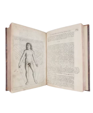 1671 Second Edition Physiognomie and Chiromancie by Richard Saunders – Illustrated Occult Work with Provenance