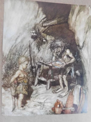 Signed Siegfried & The Twilight of the God by Arthur Rackham, 1911 Limited Edition