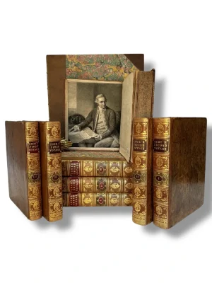 Captain Cook's Voyages, Complete First Edition Set of The Three Voyages | 1773 - 1784, Including the Atlas