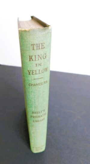 Robert Chambers ~ The King in Yellow ~ 1895 1st Edition & Manuscript Letter Signed