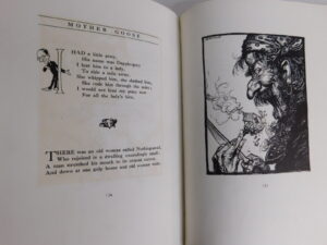 Mother Goose ~ Signed and Illustrated by ARTHUR RACKHAM ~ 1913 Limited Edition