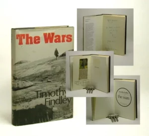 Signed The Wars by Timothy Findley, First Edition