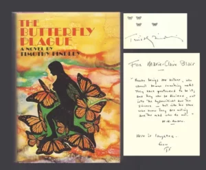 Signed The Butterfly Plague by Timothy Findley, First Edition