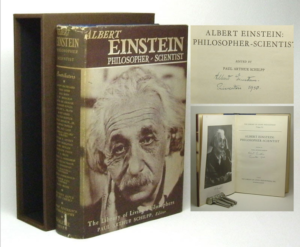 Signed Albert Einstein: Philosopher-Scientist, 1st Trade Edition