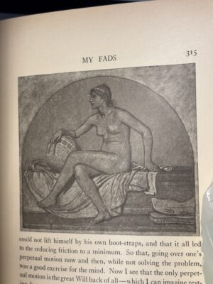 The Digressions of V by Elihu Vedder. Signed & Numbered Edition, 1910. Association Copy, Two Volume Set.