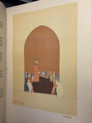 The Rubaiyat of Umar Khaiyam: Association Copy, French-English Edition 1924, Illustrated  by Hamzeh Carr.