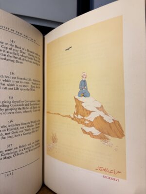 The Rubaiyat of Umar Khaiyam: Association Copy, French-English Edition 1924, Illustrated  by Hamzeh Carr.