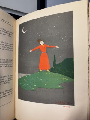 The Rubaiyat of Umar Khaiyam: Association Copy, French-English Edition 1924, Illustrated  by Hamzeh Carr.