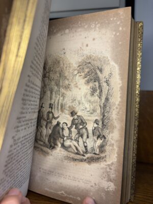 The Posthumous Papers of the Pickwick Club by Charles Dickens COMPLETE TRUE FIRST FINELY BOUND FEATURING ALL 43 PLATES