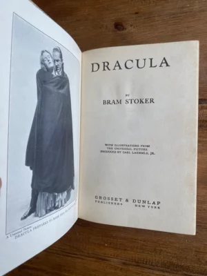 Dracula | 1931, First Photoplay Edition with Illustrations from the 1931 Universal Picture with Bela Lugosi