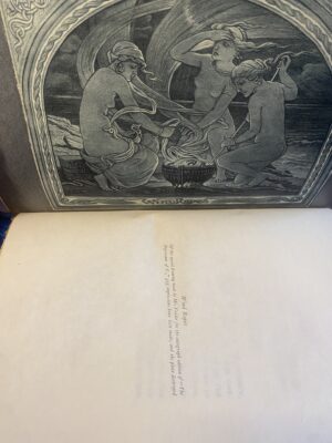 The Digressions of V by Elihu Vedder. Signed & Numbered Edition, 1910. Association Copy, Two Volume Set.