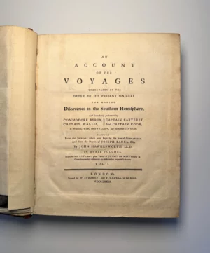 Captain Cook's Voyages, Complete First Edition Set of The Three Voyages | 1773 - 1784, Including the Atlas