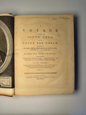 Captain Cook's Voyages, Complete First Edition Set of The Three Voyages | 1773 - 1784, Including the Atlas