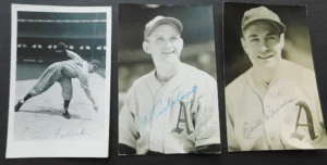 Connie Mack Signed ~ Amazing 1941 Philidelphia Athletics Collection