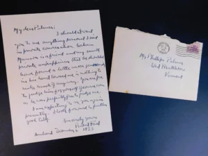 Robert Frost Autograph Letter (ALS) & Signed Book Regarding Gorham Munson