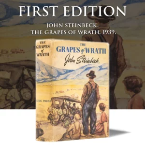 Grapes of Wrath | 1939, First Edition of Steinbeck's Landmark Novel