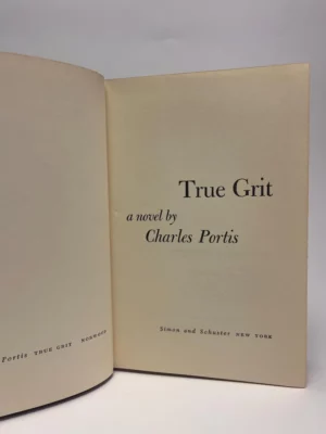 True Grit by Charles Portis: First Edition, 1st Printing, 1968