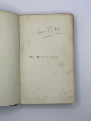 The Jungle Book & The Second Jungle Book | 1894 - 1895, Rare First Edition Set. By Rudyard Kipling