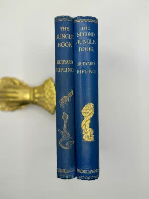 The Jungle Book & The Second Jungle Book | 1894 - 1895, Rare First Edition Set. By Rudyard Kipling