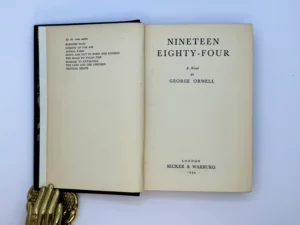 Nineteen Eighty-Four (1984) | 1949, Finely Bound First Edition, First Impression (Navy binding) By George Orwell