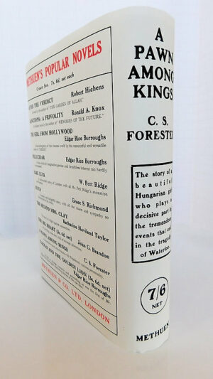 A Pawn Among Kings by C.S. Forester, RARE Signed 1924 First Edition