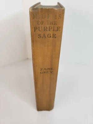 Riders of the Purple Sage ~ 1912 SIGNED 1st Printing & 1921 Anniversary Edition