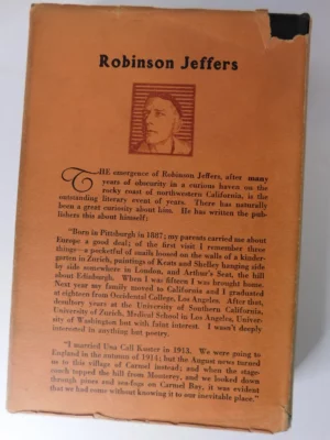 Robinson Jeffers SIGNED ~ Roan Stallion,Tamar & Other Stories 1925 First Edition