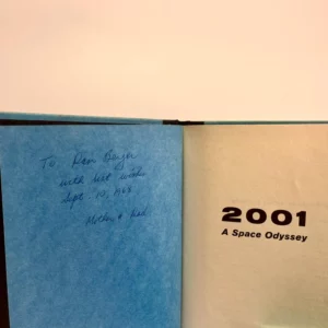 2001 A Space Odyssey by Arthur C Clarke: First Edition, First Printing, 1968