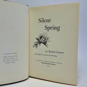 Silent Spring by Rachel Carson: First Edition, 1st Printing, 1962