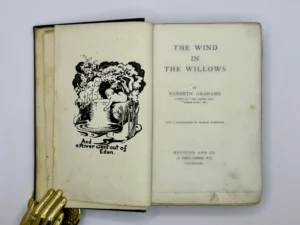 The Wind in the Willows | 1908, Rare First Edition, First Impression. By Kenneth Grahame