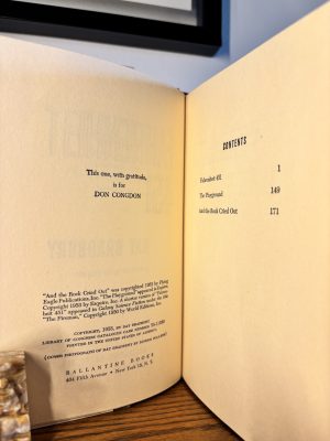 Fahrenheit 451 by Ray Bradbury Fine First Printing Inscribed by Bradbury and illustrator Mugnaini