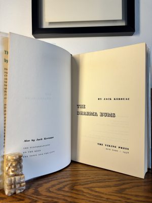 The Dharma Bums by Jack Kerouac. First Edition 1958.