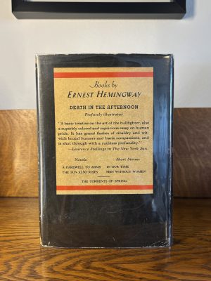 Winner Take Nothing by Ernest Hemingway. First Edition 1933.