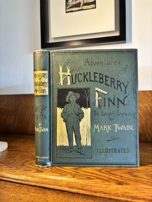 Adventures of Huckleberry Finn by Mark Twain - First Edition 1885