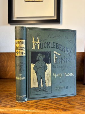 Adventures of Huckleberry Finn by Mark Twain - First Edition 1885