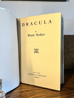 Dracula By Bram Stoker, First Photoplay Edition 1927.