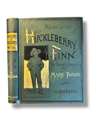 Adventures of Huckleberry Finn by Mark Twain - First Edition 1885