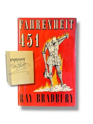 Fahrenheit 451 by Ray Bradbury, Signed, First UK Edition with Custom Clamshell