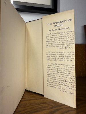 A Farewell to Arms by Ernest Hemingway. First Edition 1929.